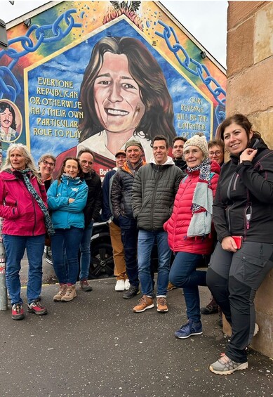 Picture 1 for Activity World Famous Private Belfast Political Taxi Tour 2 Hours 1