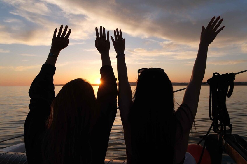 From Vilamoura: Sunset Catamaran Experience 2