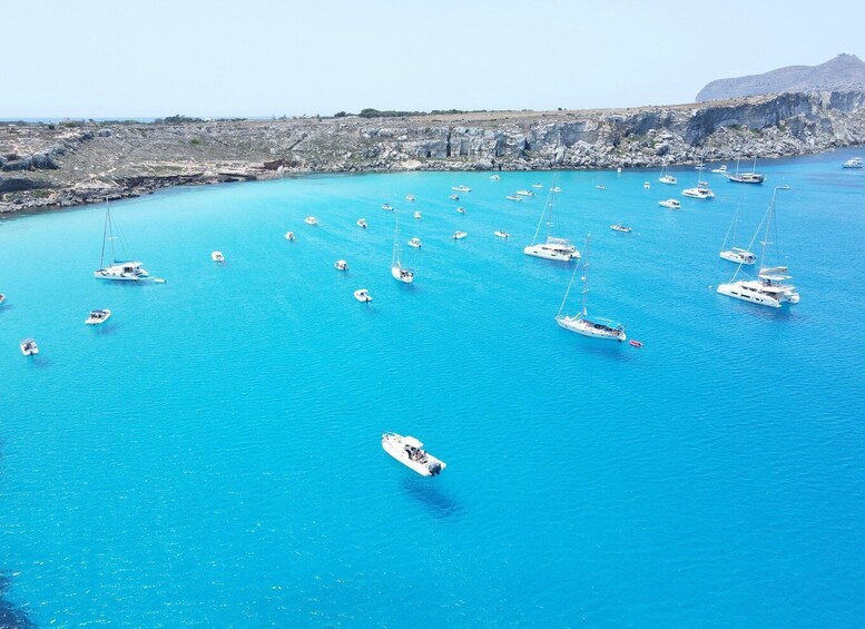 Picture 3 for Activity Boat tour of Favignana and Levanzo from Trapani 4