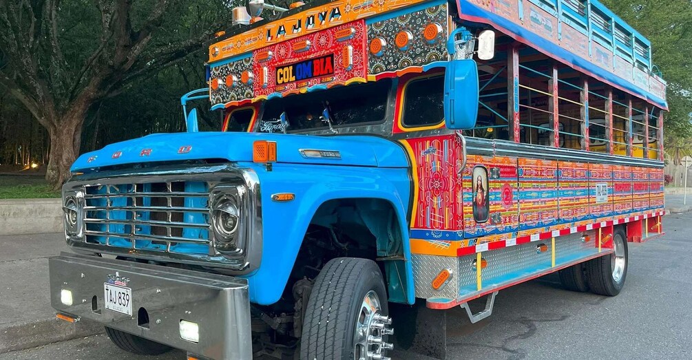 Medellín: Chiva Traditions Guided Party Tour with Open Bar 1