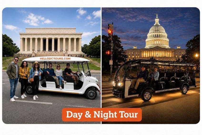 Washington DC: Easy Sightseeing Guided Monuments Tour by E-Cart 2
