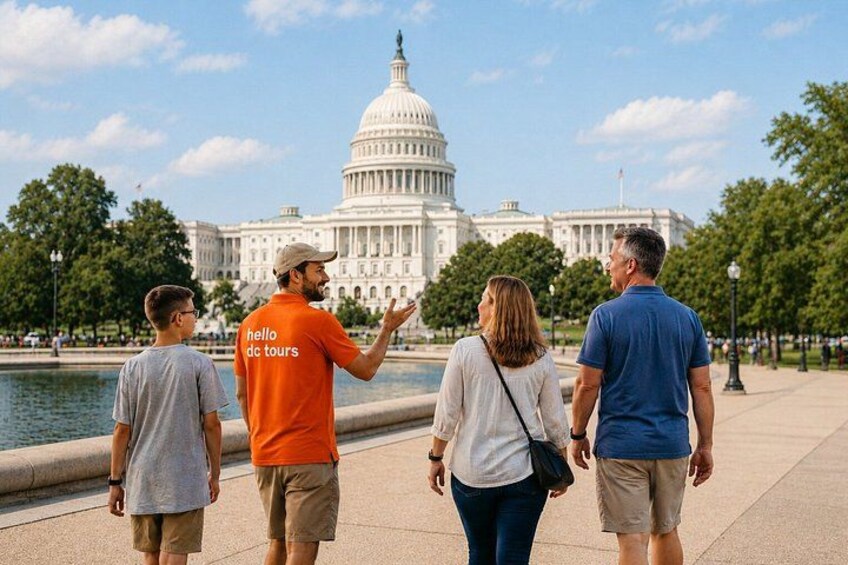 Washington DC: Easy Sightseeing Guided Monuments Tour by E-Cart 2