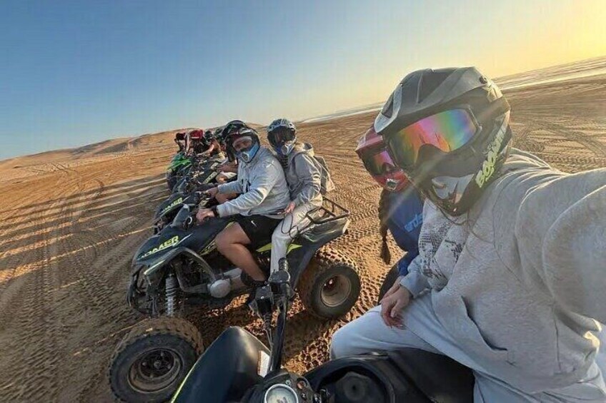 Agadir Quad Biking Adventure in Desert & Beach with Tea Break 3