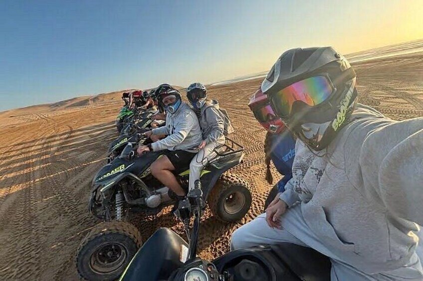 Agadir Quad Biking Adventure in Desert & Beach with Tea Break 3
