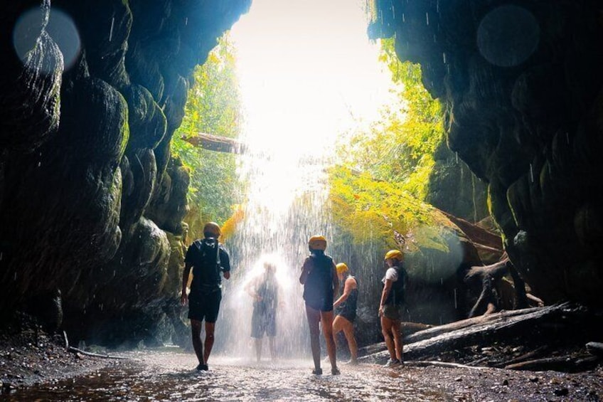 Small Group Hidden Caves, Canyon & River Half Day Adventure 2