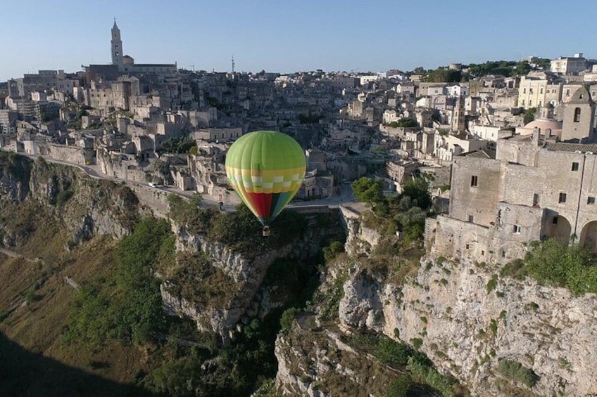 Matera balloon flight for small groups 5