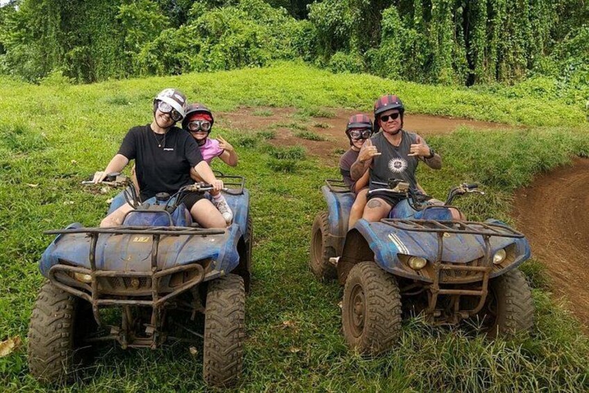 Start your Quad Bike adventure through lush island trails before relaxing at the Blue Lagoon and enjoying lunch at Eden. 1