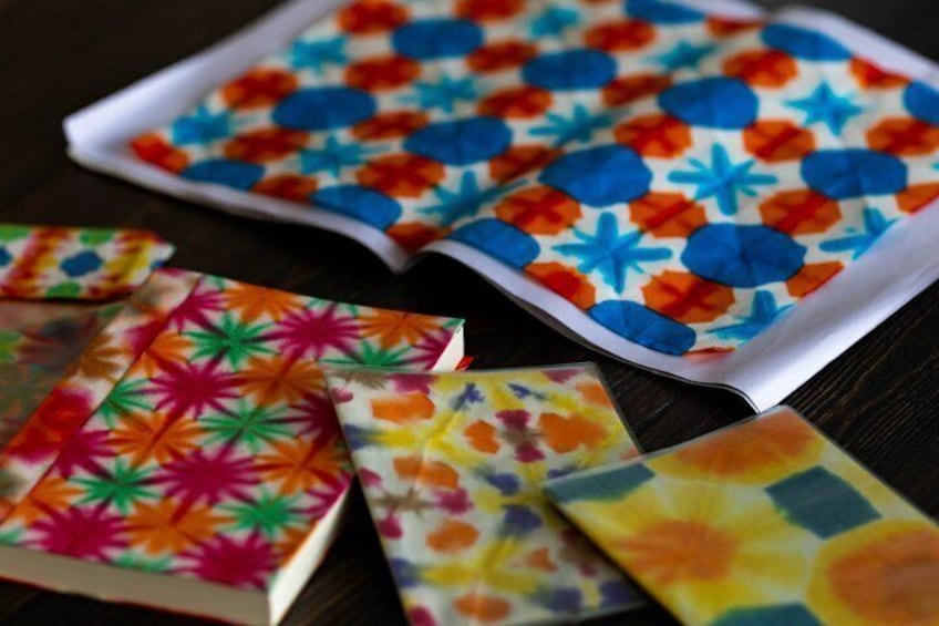 Nihonbashi Tokyo Furoshiki Dyeing Experience 5