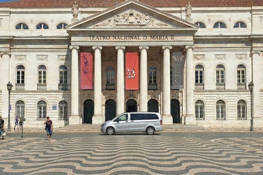 Enjoy a seamless start and end to your journey with pickup and drop-off at Rossio’s Dona Maria II Theatre. Relax in our nice, comfy van for a smooth, air-conditioned ride. 2