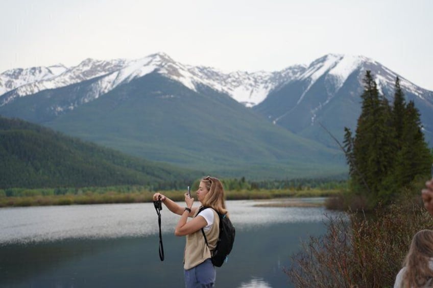 Guided Sunset Walk at Lake Minnewanka and Vermilion Lakes 4