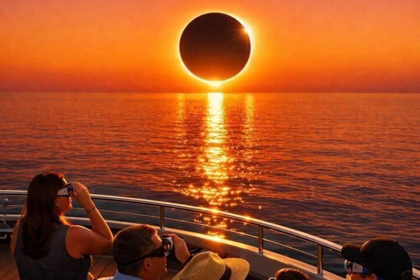 3 hours Solar Eclipse Cruise at Sea in Spain 2026 Mar Menor 1