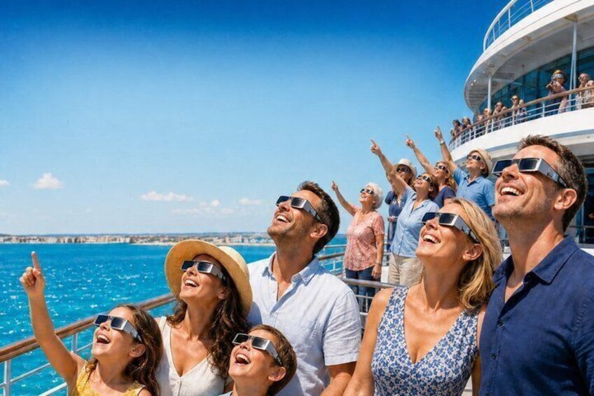 3 hours Solar Eclipse Cruise at Sea in Spain 2026 Mar Menor 2