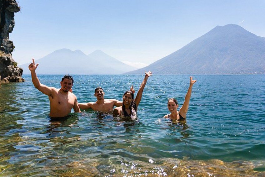 From Antigua: Lake Atitlan, Hike, Jump and San Juan La Laguna 1