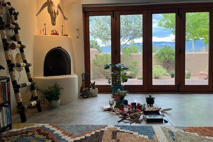 The breaktaking views from the studio will inspire your intention setting. 5