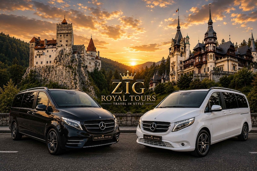 Minivan:Dracula Castle, Brasov Town& Peles Castle 1
