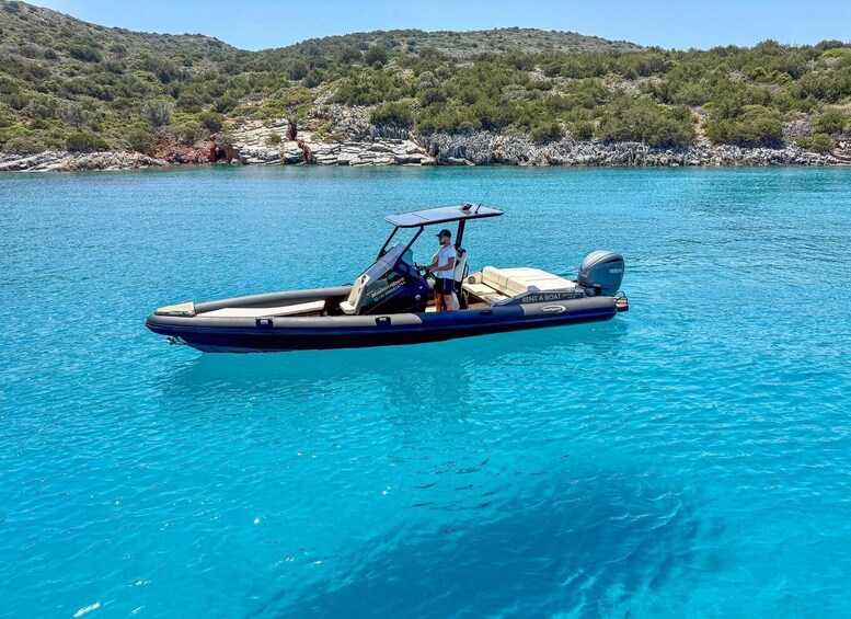 Picture 1 for Activity Agios Nikolaos: Motorboat or Speedboat Rental 4