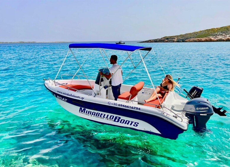 Picture 11 for Activity Agios Nikolaos: Motorboat or Speedboat Rental 2