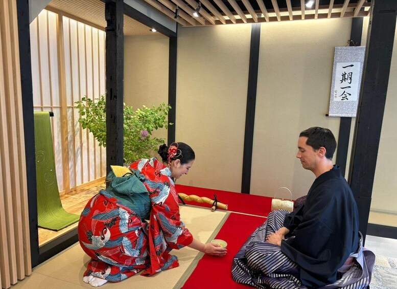 Picture 10 for Activity Kyoto: Okada Japanese Tea Ceremony with Matcha and Sweets 2