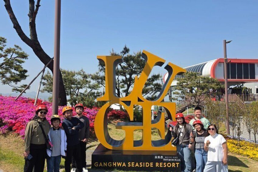 Nearest Starbucks from North Korea(DMZ) & Gangwha Luge- SEOUL 1D 2