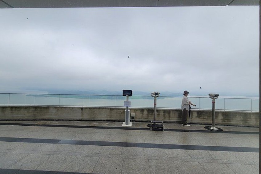 North Korea view from Starbucks(DMZ) & Gangwha Island Luge Dolmen 3
