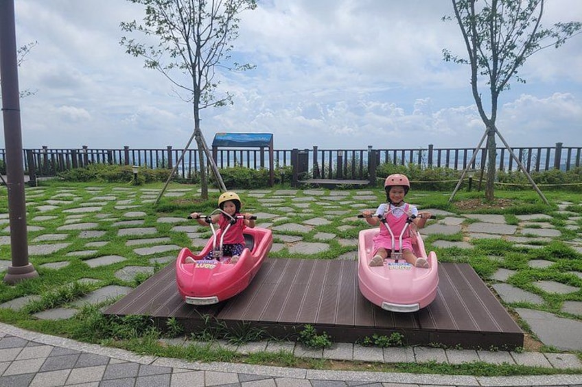 North Korea view from Starbucks(DMZ) & Gangwha Island Luge Dolmen 2