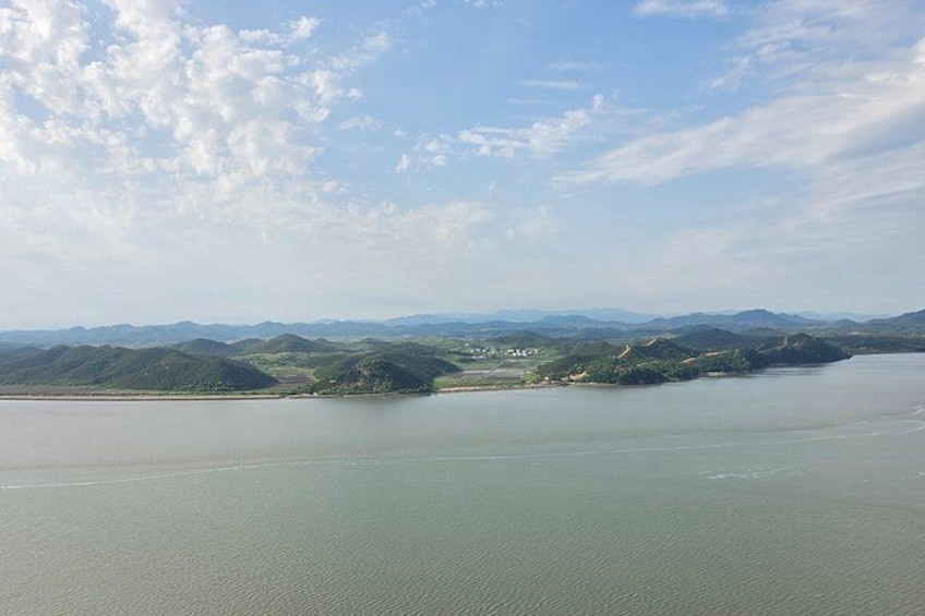 North Korea view from Starbucks(DMZ) & Gangwha Island Luge Dolmen 4