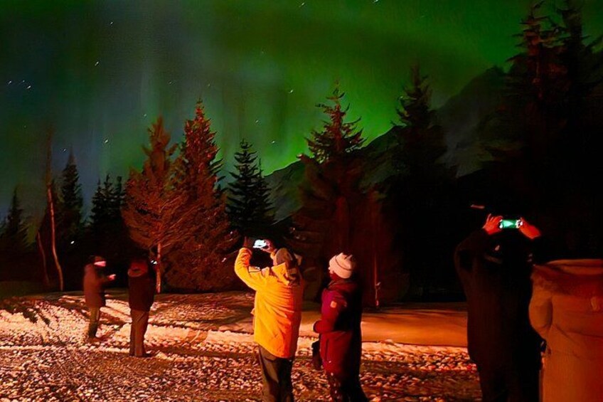 Private Guided Northern Lights Tour in Tromso Private Basecamp 3