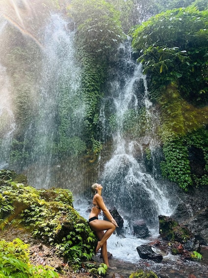 Picture 3 for Activity Bali: Waterfall in the forest & twin lake view tour 2