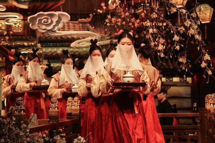 Shanghai: Xuyan Tang Dynasty Banquet with Show Changan Fu 4