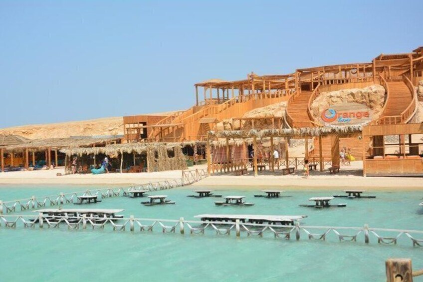Hurghada orange bay island, snorkeling and lunch 3