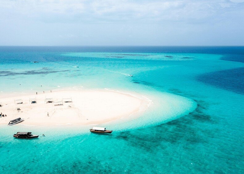 Zanzibar Mnemba Atoll Shared Catamaran and Snorkeling Cruise 4