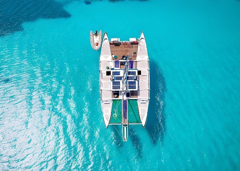 Zanzibar Mnemba Atoll Shared Catamaran and Snorkeling Cruise 1
