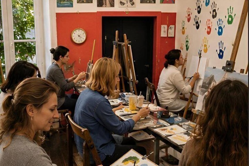 Paint and Sketch in a Milan Art Studio with a Local Painter 4