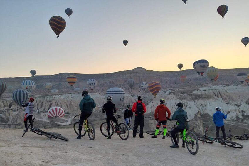 Cappadocia Bike Tour Balloon and Sunrise Ride 1