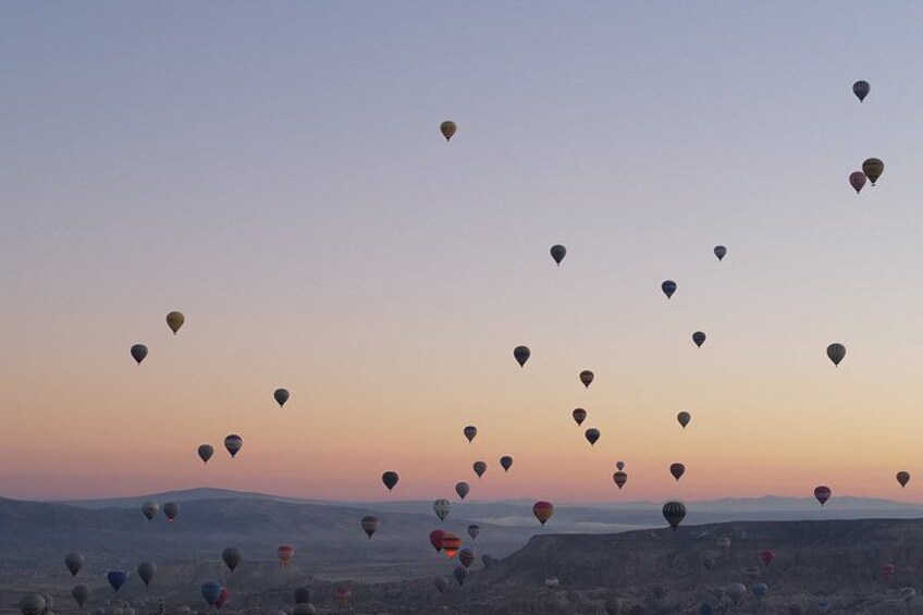 Cappadocia Bike Tour Balloon and Sunrise Ride 4