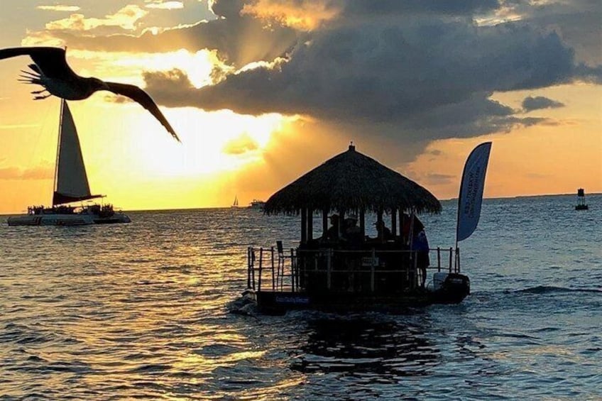 The Keys at Golden Hour Ultimate Private Sunset Tiki Cruise 4