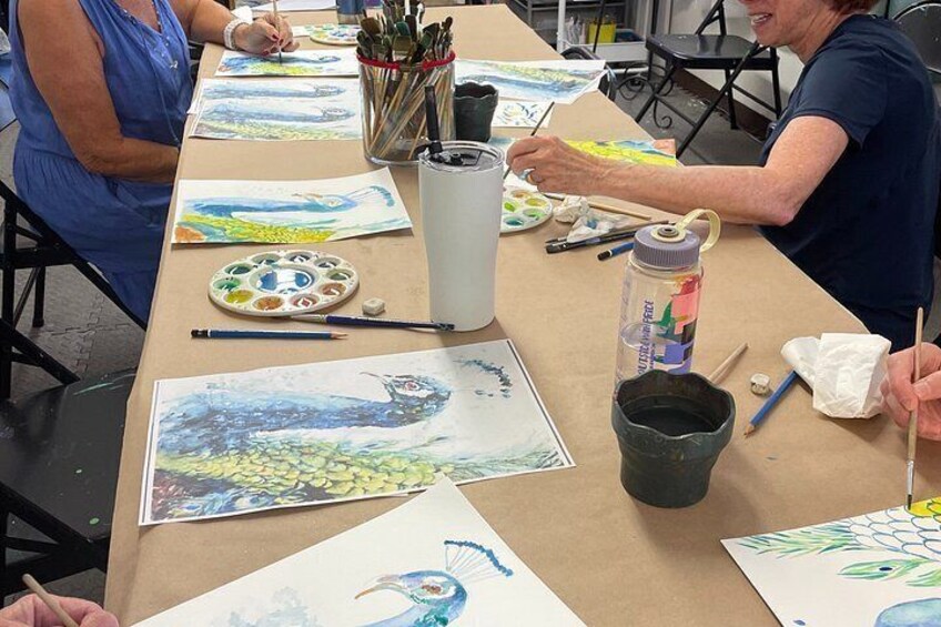 Watercolor Fine Art Classes with Jennifer Cunningham 3