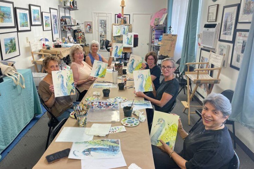 Watercolor Fine Art Classes with Jennifer Cunningham 4