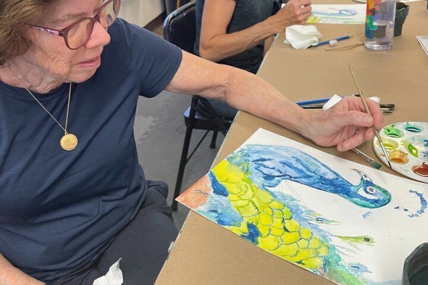 Watercolor Fine Art Classes with Jennifer Cunningham 2