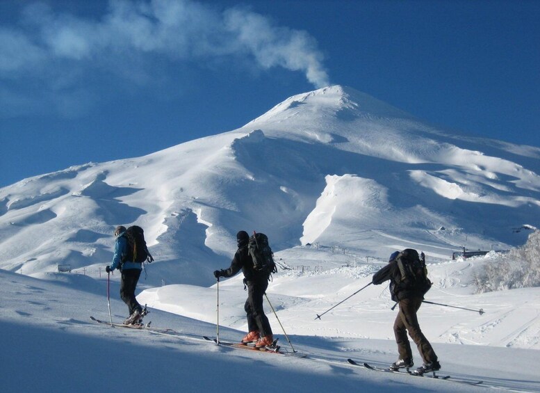 Picture 1 for Activity Climb Villarrica Volcano on cross-country skis 2