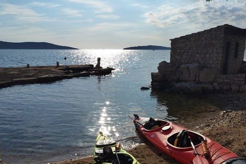 Kayak Island Hopping in Sibenik Archipelago 2