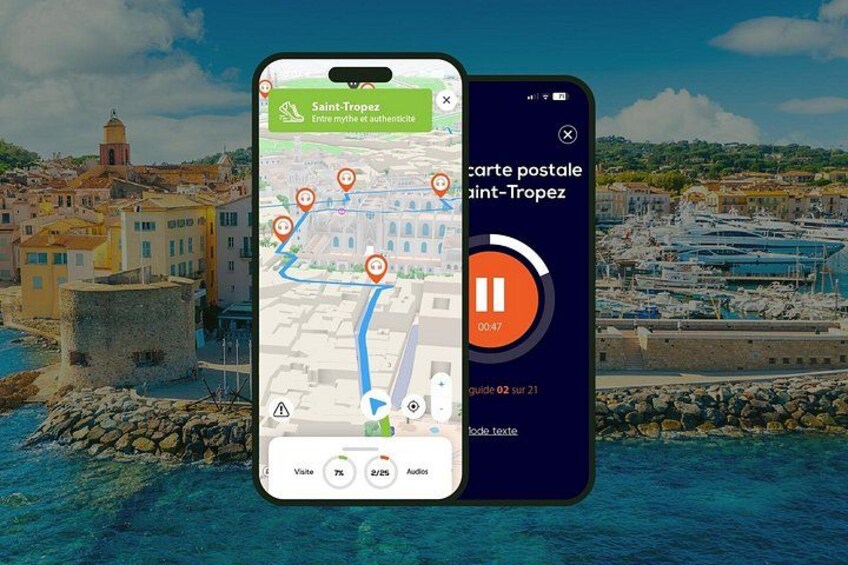 GPS Audioguide app: From the legendary Old Port to the Citadel (Offline). 1