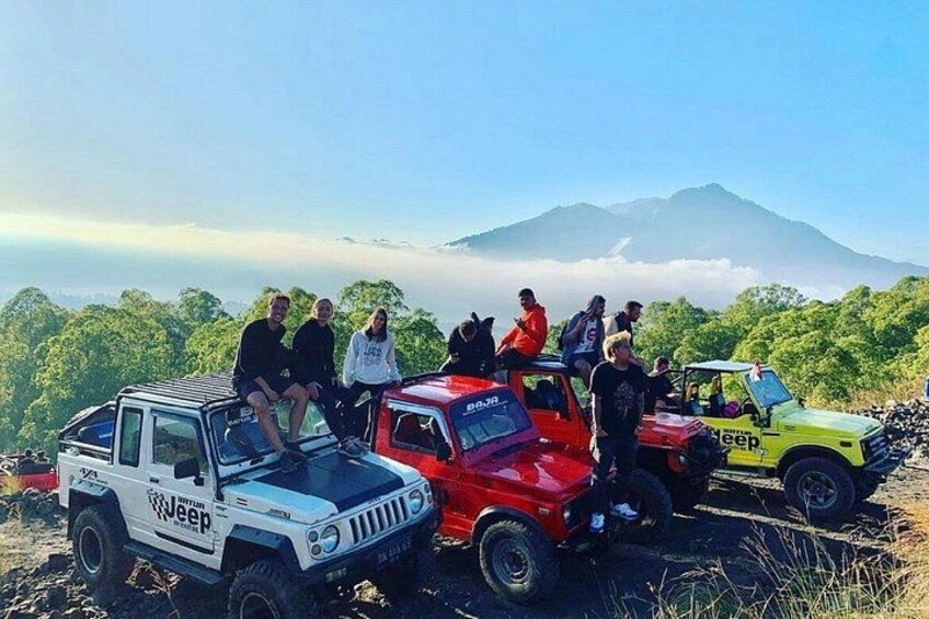 Mount Batur Sunrise Jeep & Black Lava Tour 5
