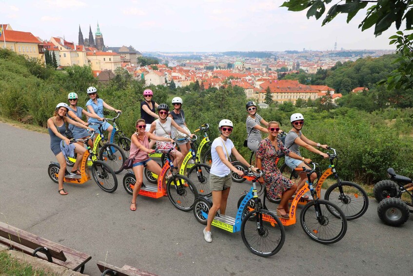 Prague: Tour by Electric Scooter or Cruiser eBike 1