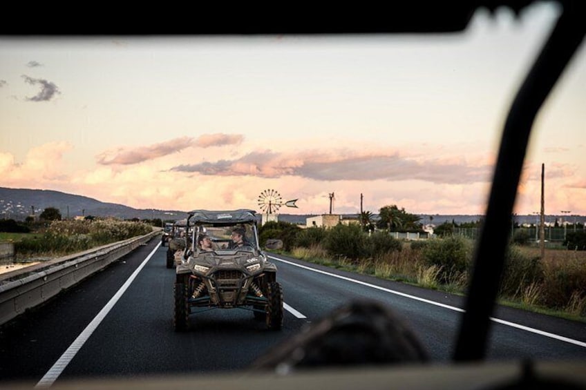 Buggy 2-seater and 4-seater Off-On Road Tour in Mallorca 2