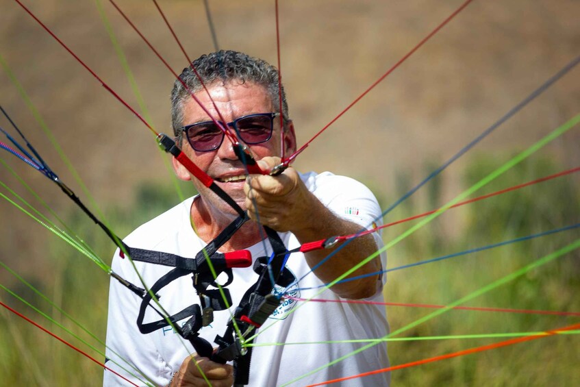 Picture 11 for Activity Castellammare del Golfo e Scopello : tandem paragliding fly 5