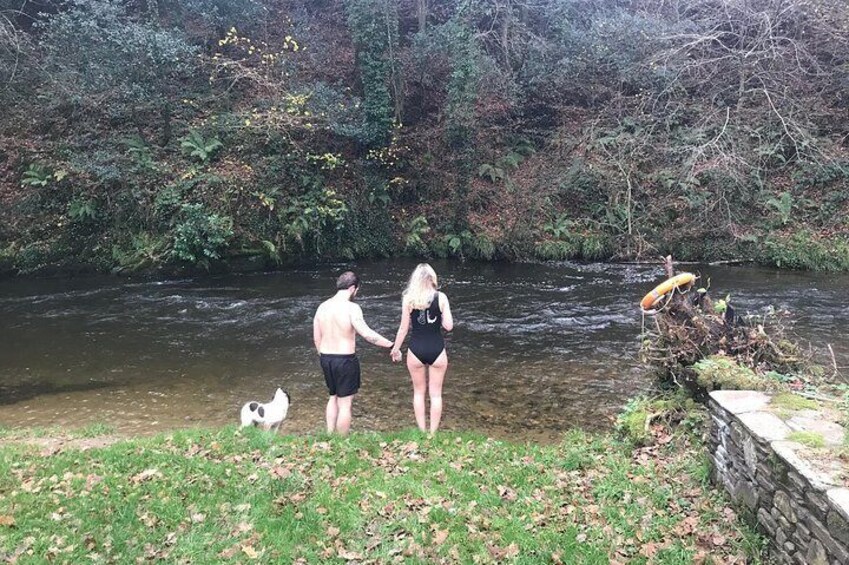 Forest Wood Fired Sauna & Cold Water River Swim