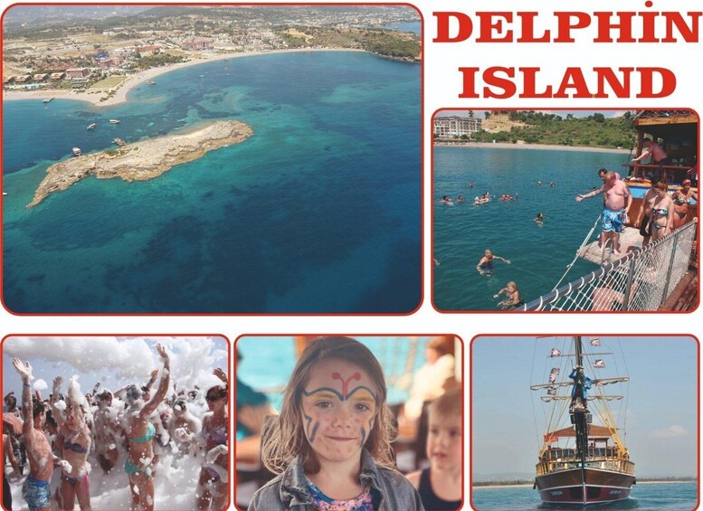 Side: Dolphin Island Party Cruise w/ lunch For Families Only 1