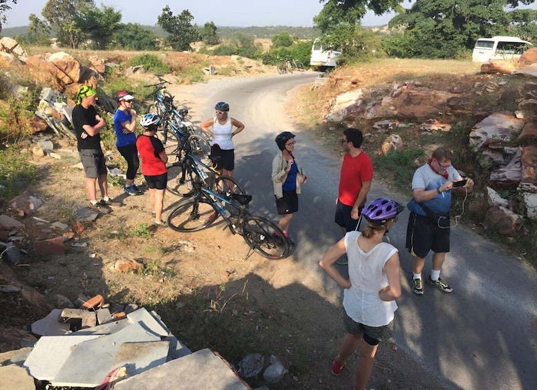 Picture 3 for Activity Udaipur: Private Lake Loop Bicycle Tour with Refreshments 4