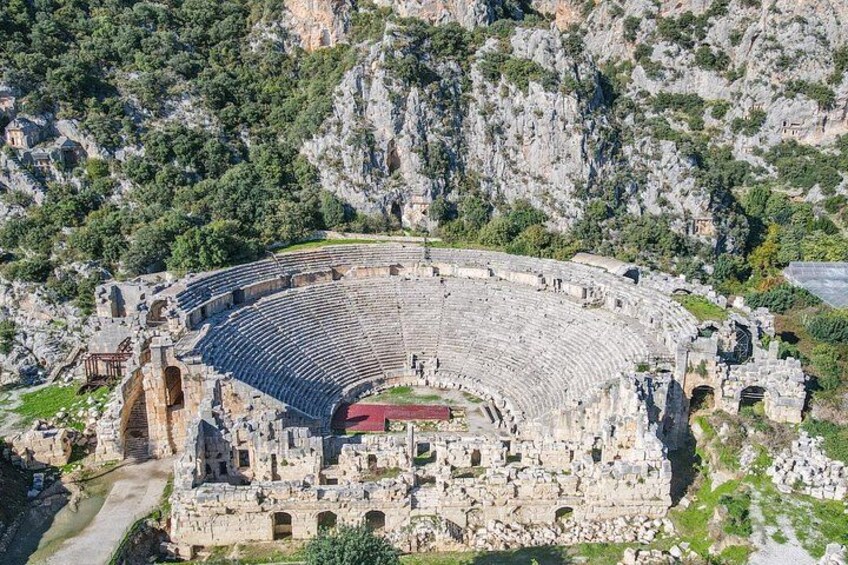 Myra Ancient City, Theater 3